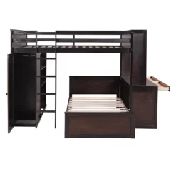 Loft Bed With Stand-Alone Bed, Shelves, Desk And Wardrobe - ModernLuxe 16 Loft Bed With Stand-Alone Bed, Shelves, Desk And Wardrobe - ModernLuxe -Child Furniture Store GUEST 5b7eb66e 9f44 4702 afc6 bcfa78de4f8e