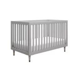 Room & Joy Jonas 3 In 1 Crib - Gray With Metal Legs -Child Furniture Store GUEST 5ca45232 6e5f 414b a8d0 6f50b288a8c6