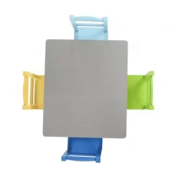 5pc Kids' Wood Table And Chair Set Green/Blue/Gray - Humble Crew -Child Furniture Store GUEST 5da43338 4eb9 4396 ba3e af72b167dd9d