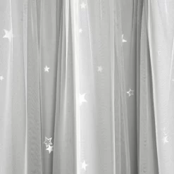 Star Sheer Insulated Grommet Blackout Window Curtain Panel Set - Lush Décor 10 Star Sheer Insulated Grommet Blackout Window Curtain Panel Set - Lush Décor -Child Furniture Store GUEST 5e6294ba 5e6c 4fd9 a91b 4ebeacb27bdc