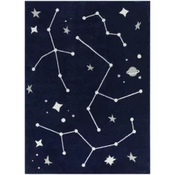 Galileo Constellation Kids' Rug Blue - Balta Rugs -Child Furniture Store GUEST 6286f6a1 2840 4364 8a30 e02c0a7b9a41