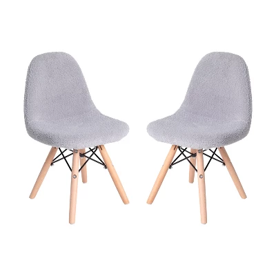 Merrick Lane Set Of 2 Children's Lyon Faux Shearling Accent Chairs, Modern Accent Chair For Bedroom, Entryway, And Living Room 12 Merrick Lane Set Of 2 Children's Lyon Faux Shearling Accent Chairs, Modern Accent Chair For Bedroom, Entryway, And Living Room - Image 10