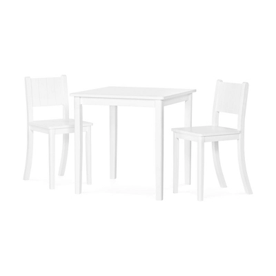 Child Craft Cafe Table And Chairs - Matte White 3 Child Craft Cafe Table And Chairs - Matte White