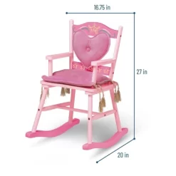 Princess Rocking Chair - WildKin -Child Furniture Store GUEST 644a5345 f4d0 4b09 a19d 156880d0bcbb