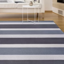 Modern Classic Coastal Stripes Indoor/ Outdoor Area Rug By Blue Nile Mills -Child Furniture Store GUEST 647d0154 fdc3 481a 8761 9421f8b40781