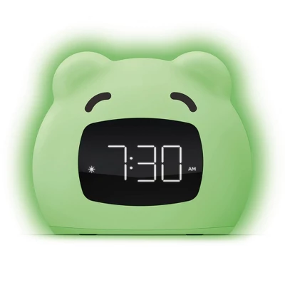 Kids' Wake Up Light Alarm Bear Clock White - Capello 3 Kids' Wake Up Light Alarm Bear Clock White - Capello
