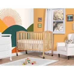 Dream On Me Full Size 2-in-1 Folding Stationary Side Crib -Child Furniture Store GUEST 65fe033c a4c2 45e5 9639 b9c24331d124