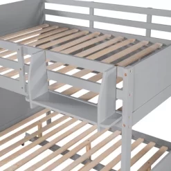 Separable Full-Over-Full Bunk Bed With Twin Size Trundle And Bookshelf - ModernLuxe 23 Separable Full-Over-Full Bunk Bed With Twin Size Trundle And Bookshelf - ModernLuxe -Child Furniture Store GUEST 6622daff f516 448b ad7e 480d59ccf9cb