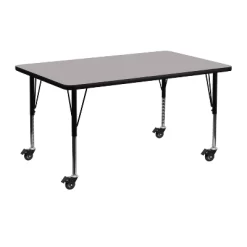 Emma And Oliver Mobile 24x48 Rectangle HP Laminate Preschool Activity Table 11 Emma And Oliver Mobile 24x48 Rectangle HP Laminate Preschool Activity Table -Child Furniture Store GUEST 6a7a425b f651 4043 87e5 388c778a8989 1