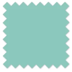 Bacati - White With Band On Bottom Crib/Toddler Bed Skirt - Mint