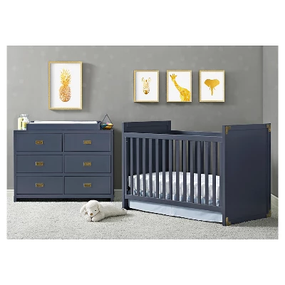 Baby Relax Georgia Campaign Crib - Blue 10 Baby Relax Georgia Campaign Crib - Blue - Image 8