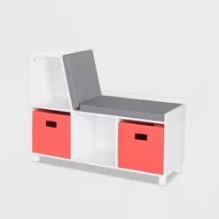 RiverRidge Home Kids' Book Nook Collection Cubby Storage Bench With 2 Bins - RiverRidge -Child Furniture Store GUEST 6bfb4aec 2b6c 47cf adf4 054e3ec8d6b6