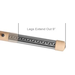 Emma And Oliver 25.125"W X 35.5"L Crescent Natural Plastic Adjustable Activity Table-Seats 4 -Child Furniture Store GUEST 6ca8fe1f ff6a 456f 9d5a 129f6167535d