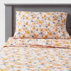 Vintage Floral Print Cotton Kids' Sheet Set - Pillowfort™ -Child Furniture Store GUEST 6d20106b bca3 4f6d a563 3234b9188927