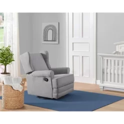 Oxford Baby Teegan Nursery Swivel Glider Recliner Chair