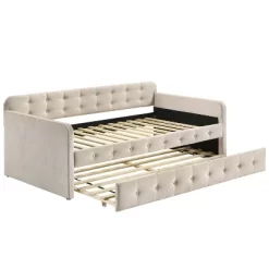 Twin Elyria Contemporary Tufted Daybed - MiBasics 18 Twin Elyria Contemporary Tufted Daybed - MiBasics -Child Furniture Store GUEST 6e09940e 19b4 4a0e 9be0 15c7d66602d7