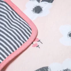 Jersey Knit Reversible Baby Blanket Floral - Cloud Island™ - Pink -Child Furniture Store GUEST 6f5e1e2e 22e0 4678 a6a0 8bb28ee03f27