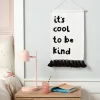 It's Cool To Be Kind Hanging Kids' Knit Banner - Pillowfort™ -Child Furniture Store GUEST 6fe69ca1 922a 4c68 b9c7 0469241e662a