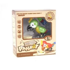 Insten Parrot Piggy Bank Robotic Coin Munching Toy Money Box, Green, 6.6x6.5 Inches -Child Furniture Store GUEST 7195db07 55a9 4030 bb3c 405a455a1624