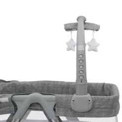 Simmons Kids' City Sleeper Bassinet - Gray Tweed -Child Furniture Store GUEST 731b667a be36 47ed 9daf 40b44fd994f3