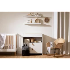 South Shore Balka Rocking Accent Chair - Rattan -Child Furniture Store GUEST 7395ea6c 3d9a 445c b973 b3fa3a968740