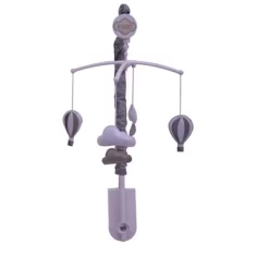 Bacati - Clouds In The City White/Gray 10 Pc Crib Bedding Set With 2 Crib Fitted Sheets -Child Furniture Store GUEST 73cef1d7 3056 4f51 96d9 114f443f372c