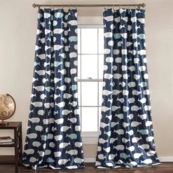 Whale Window Curtain - Lush Décor -Child Furniture Store GUEST 7621be93 4f30 422f bb4c 933e08718ea7