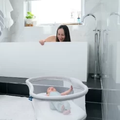 HALO Innovations BassiNest Swivel Sleeper 3.0 -Child Furniture Store GUEST 76c6f103 4dd0 4a41 9802 292646a17625