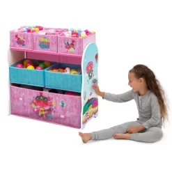 Disney Trolls World Tour Design And Store 6 Bin Toy Organizer - Delta Children -Child Furniture Store GUEST 7761c763 199b 4368 aa99 194c475db6c7