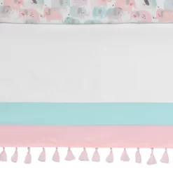 Lambs & Ivy Watercolor Pastel Pink/Mint Rainbow 5-Piece Baby Crib Bedding Set -Child Furniture Store GUEST 77e3d431 9e38 437c 8eb9 876afd2bf9f3