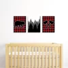 Big Dot Of Happiness Lumberjack - Channel The Flannel - Buffalo Plaid Nursery Wall Art, Kids Room & Cabin Decor - 7.5 X 10 Inches - Set Of 3 Prints -Child Furniture Store GUEST 78a83338 4bbc 4ccc 8cfd 22a6de0556e9