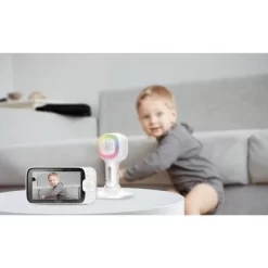 Hubble Connected Nursery Pal Cloud 5" Smart HD Baby Monitor With Night Light -Child Furniture Store GUEST 7a1878a1 1c10 4362 8e51 c16fc9e65f03