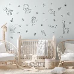 Safari Animals Wall Decor - Decalcomania -Child Furniture Store GUEST 7af93651 377e 4035 821f bb54f31f71d9
