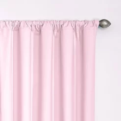 Microfiber Blackout Window Valance Pink Dogwood (18"x42") - Eclipse My Scene