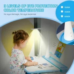 Qaba Kids Table And Chair Set, Activity Desk With USB Lamp, Storage Drawer For Study, Activities, Arts, Or Crafts -Child Furniture Store GUEST 7d76b4f1 d972 41c7 bff8 df073287cfcb