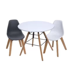 3pc Modern Kids' Round Table And Chair Set - Gift Mark 12 3pc Modern Kids' Round Table And Chair Set - Gift Mark -Child Furniture Store GUEST 7da3cabe 46e5 48d1 a945 b8787e7812f7