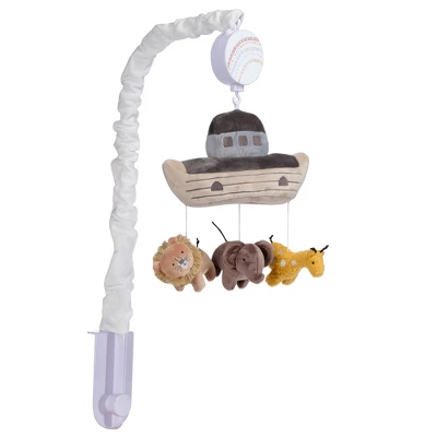 Lambs & Ivy Baby Noah Ark With Animals Musical Baby Crib Mobile Soother Toy 5 Lambs & Ivy Baby Noah Ark With Animals Musical Baby Crib Mobile Soother Toy - Image 3