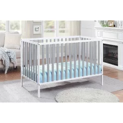 Baby Cache Deux Remi 3-in-1 Convertible Island Crib - White/Gray -Child Furniture Store GUEST 823f6098 76cc 40ad bd70 337ae6028a60