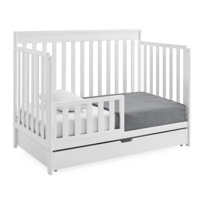 Delta Children Mercer Deluxe 6-in-1 Convertible Crib With Underdrawer Storage - Bianca White 7 Delta Children Mercer Deluxe 6-in-1 Convertible Crib With Underdrawer Storage - Bianca White - Image 5