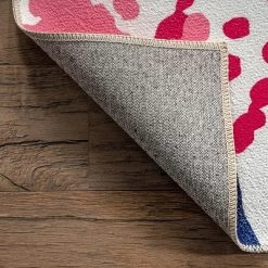 NuLOOM Pinkie Machine Washable Handprint Kids Area Rug -Child Furniture Store GUEST 83058a32 a135 4811 b309 3de134b72679