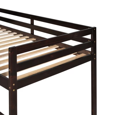 Twin Size Loft Bed With Slide - ModernLuxe 11 Twin Size Loft Bed With Slide - ModernLuxe - Image 9
