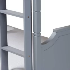 Twin Mariana Wood Bunk Bed Gray - Baxton Studio -Child Furniture Store GUEST 85eed366 3d1a 4155 8783 be0b6b025610