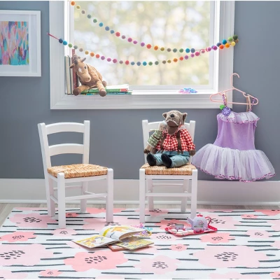 Set Of 2 Rathel Kids' Chairs - Linon 3 Set Of 2 Rathel Kids' Chairs - Linon