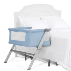 Dream On Me Skylar Bassinet And Bedside Sleeper - Blue -Child Furniture Store GUEST 8b271494 8204 4bc5 bbe6 a74326e74d3b