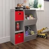 3pc Kids' Floor Cabinet With 2 Bins Set - RiverRidge Home -Child Furniture Store GUEST 8b630ae3 4134 4fe5 b9ed 5bdff9678c2d