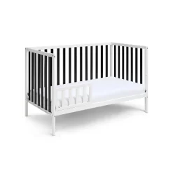 Baby Cache Deux Remi 3-in-1 Convertible Island Crib - White/Black -Child Furniture Store GUEST 90f0eecf 2b18 48ae b01b 6f2dc272dd91