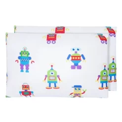 Wildkin Kids Microfiber Pillowcases For Boys & Girls- Toddler (2 Pk) -Child Furniture Store GUEST 92ee8136 7eaf 4a14 9283 7e997ef1a5fe