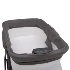 Delta Children TravelMate Compact Fold Bassinet - Gray Tweed -Child Furniture Store GUEST 9350718e 5f7a 4e61 a149 e9a894b76e20