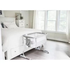 Baby Delight Beside Me Dreamer Deluxe Bassinet And Bedside Sleeper - Quilted Pebble Gray 19 Baby Delight Beside Me Dreamer Deluxe Bassinet And Bedside Sleeper - Quilted Pebble Gray -Child Furniture Store GUEST 9433a2dd 1c9c 44d7 b36a 85a15d3a6e60