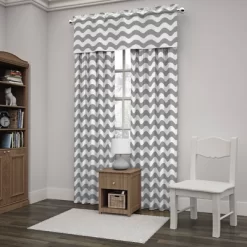 Wavy Chevron Room Darkening Curtain Panel - Eclipse My Scene -Child Furniture Store GUEST 95d8ab86 75e6 4a5f 97e6 a386736a368b